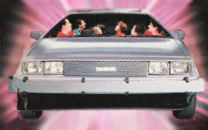 8 passenger DeLorean