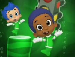 Goby and gil green