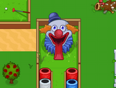 Bushwhacker mini golf clown