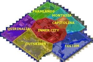 Plattegrond Byzanthium