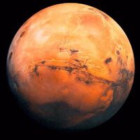 The planet mars