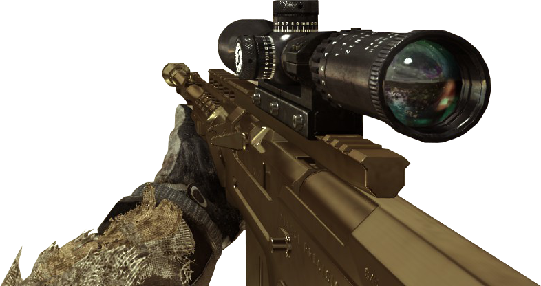 modern warfare call of duty guns sniper m40a3 gold