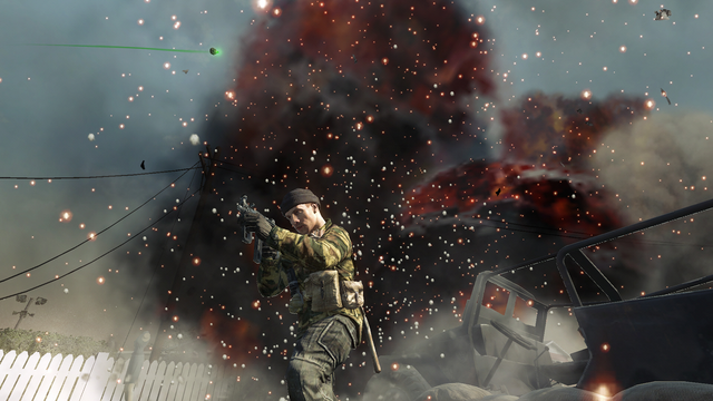 File:AdvancedRookie Nuketown spetsnaz aiming MP5k in front of exploding car.png