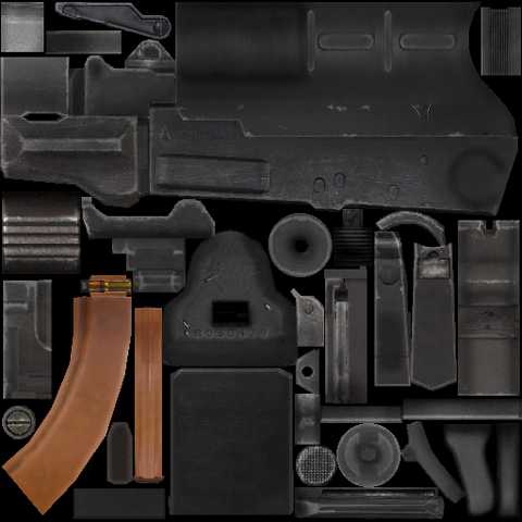 File:AK-74u cut texture MW2.png