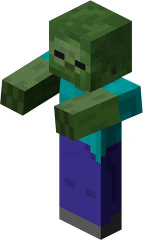 File:Minecraft Zombie.png