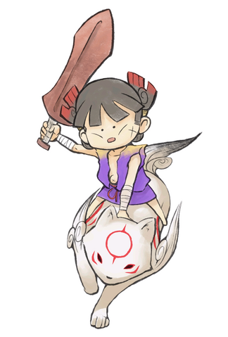 File:Kuni and Chibiterasu.png