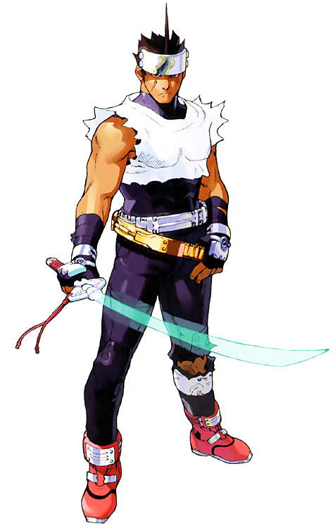 Hayato Kanzaki (Marvel vs. Capcom 2/Star Gladiator) Minecraft Skin