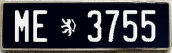 1970S LICENSE PLATE