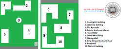 RUK main campus map
