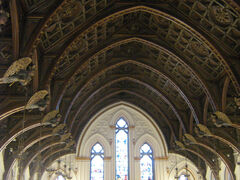 St Charles's Church ceiling