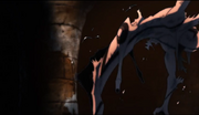 Casshern in pain