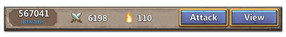 Attack-view buttons