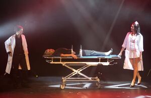 Impossible Sawing trolley