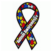 Autism awareness ribbon