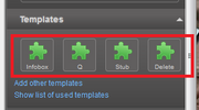 Visual Editor Templates