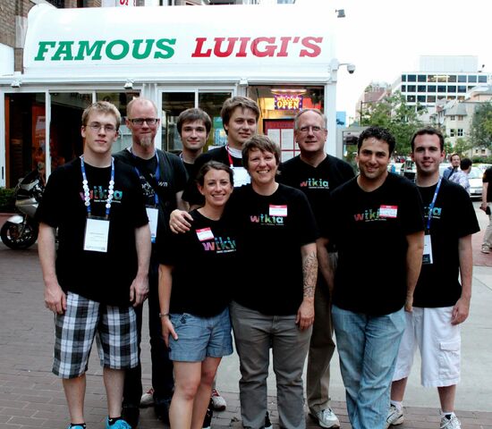 File:Wikia team at wikimania.jpg