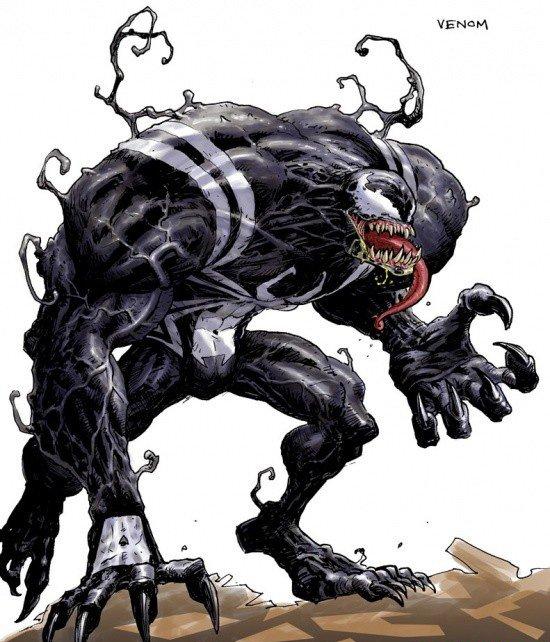 dark avengers venom coloring pages - photo #32