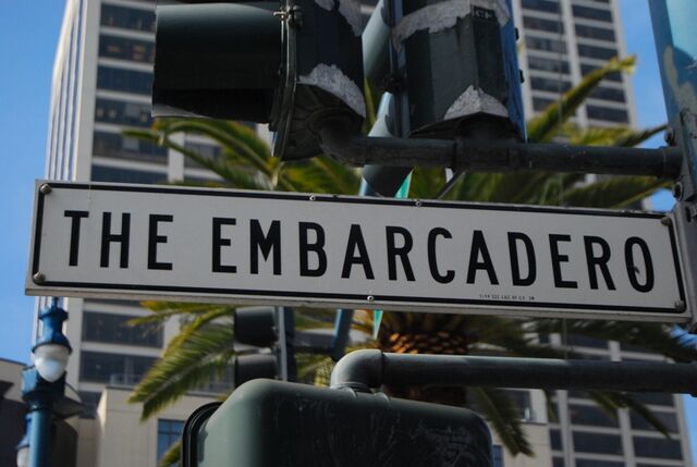 File:Embarcadero streetsign.jpg