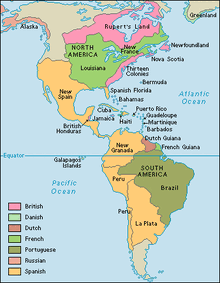 European Colonies in the Americas