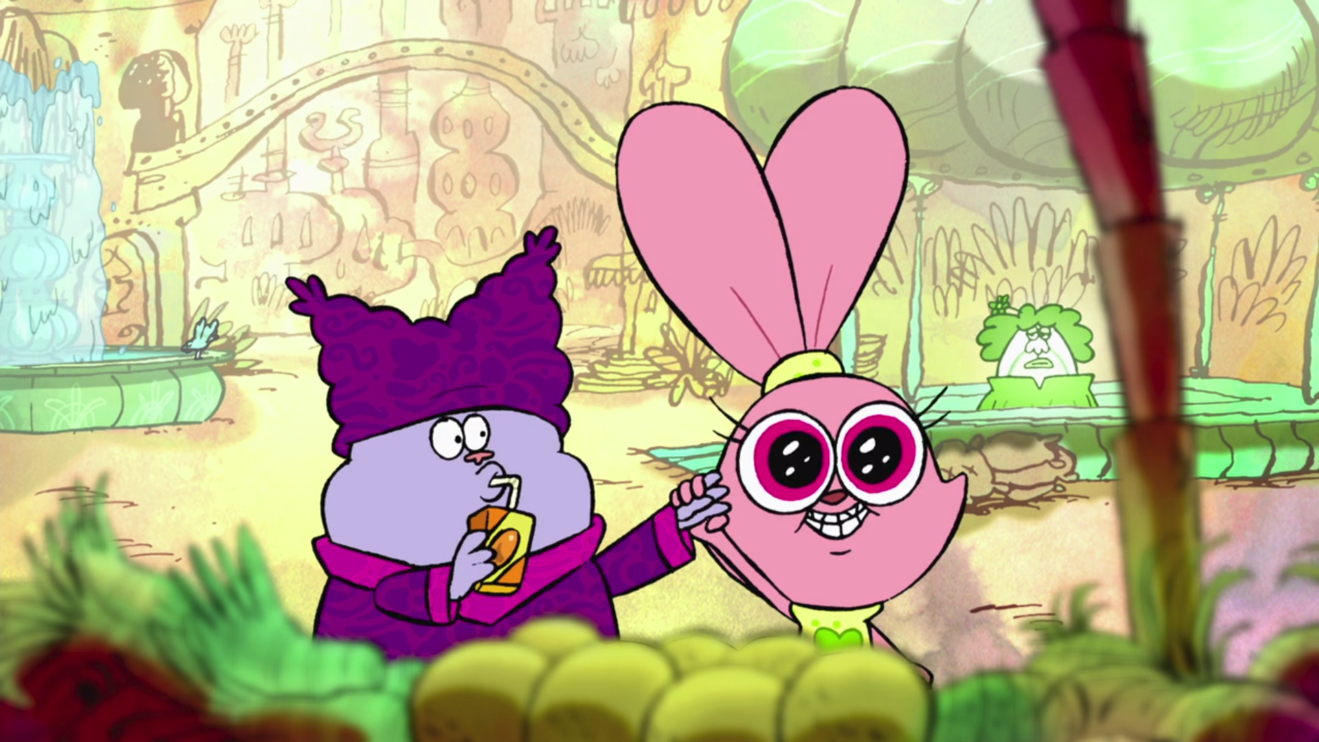 Image - Chowder And Panini Holding Hands.png | Chowder Fan Club ...