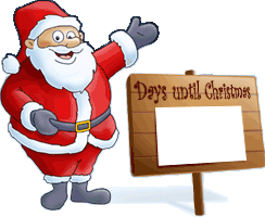 Santa sign