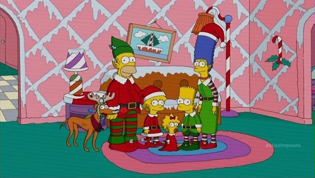 File:Simpsons Christmas couch gag.jpg