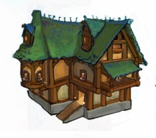 Blue-roof-house