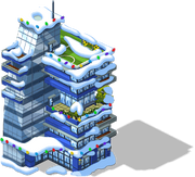 Glass Condos snow