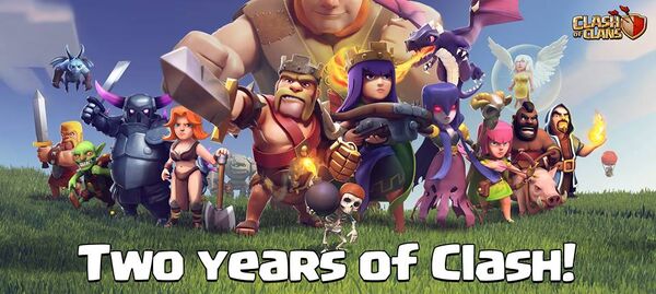 2 Jahre Clash of Clans