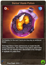 303 Darius' Haste Potion