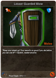 70 Lesser Guarded Blow