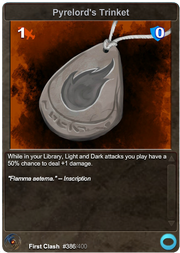 386 Pyrelord's Trinket