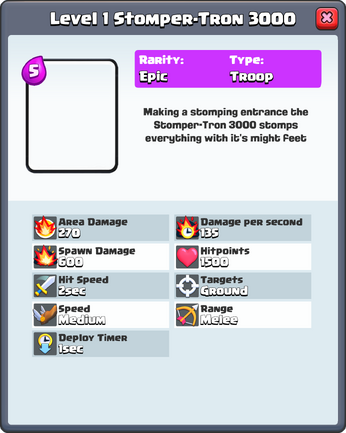 Level 1 Stomper-Tron 3000