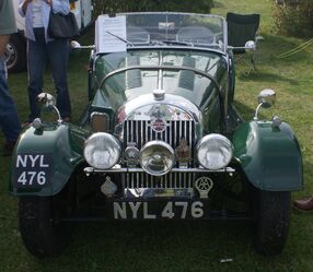 Morgan 4 front