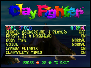 Clayfighter63-third betaoptions