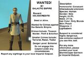 Aarok Wanted Poster