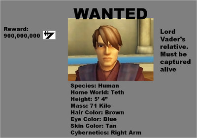 Star Wars wanted pic
