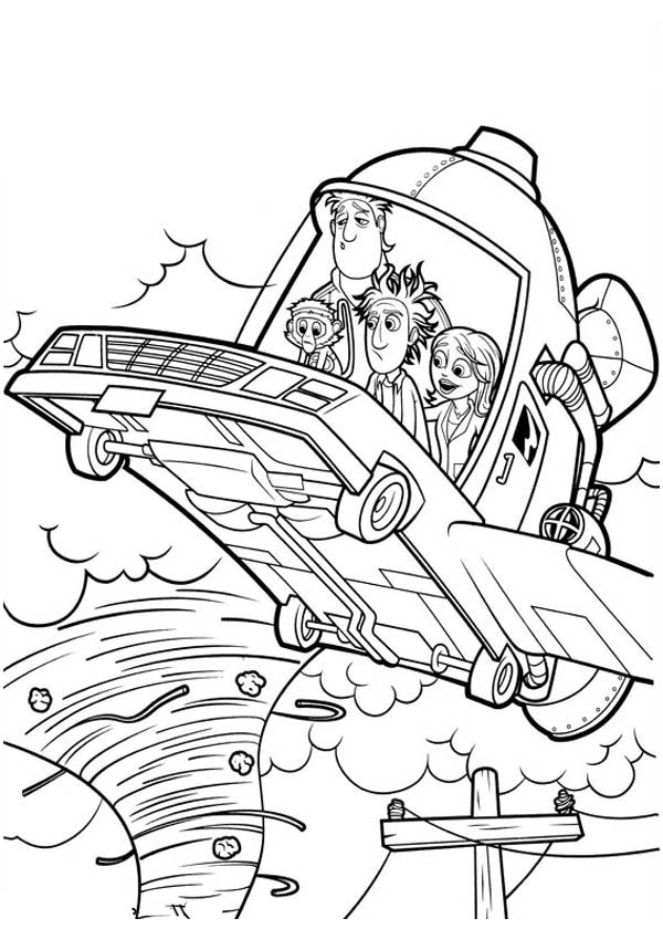 Flying Car Coloring Page Free Flying Car Online Coloring