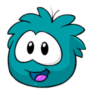 Puffle-Azul-Verdoso