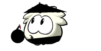 Pufflespynegro