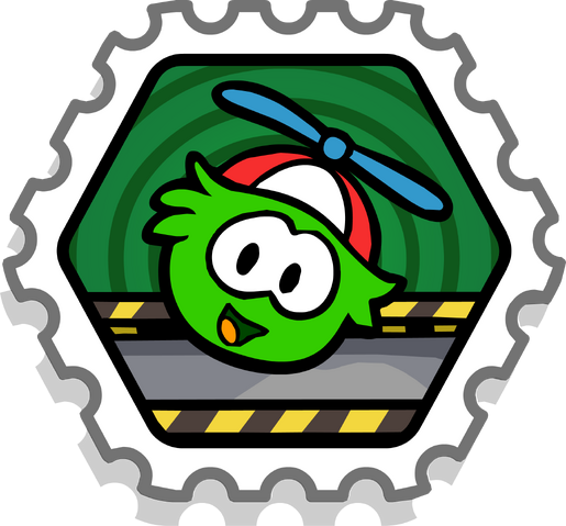 File:Puffle Pilot stamp.png