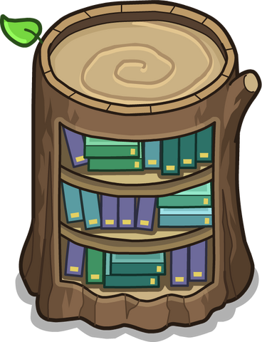 File:Stump Bookcase In-Game.png