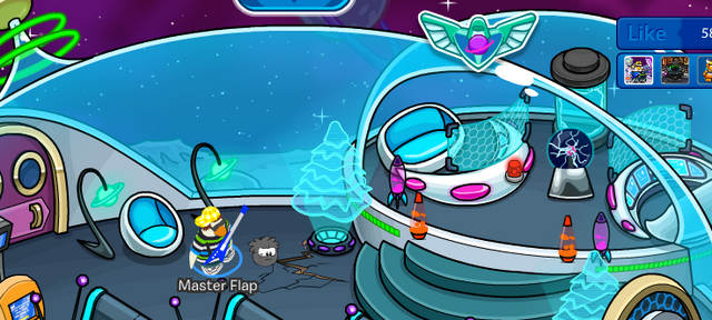 File:Puffle Digging in Igloo.png