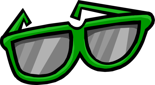 File:Giant Green Sunglasses.png