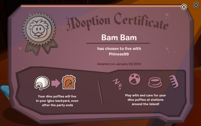 File:Phineas99PrehistoricParty2014BlueDinosaurPuffle7.png