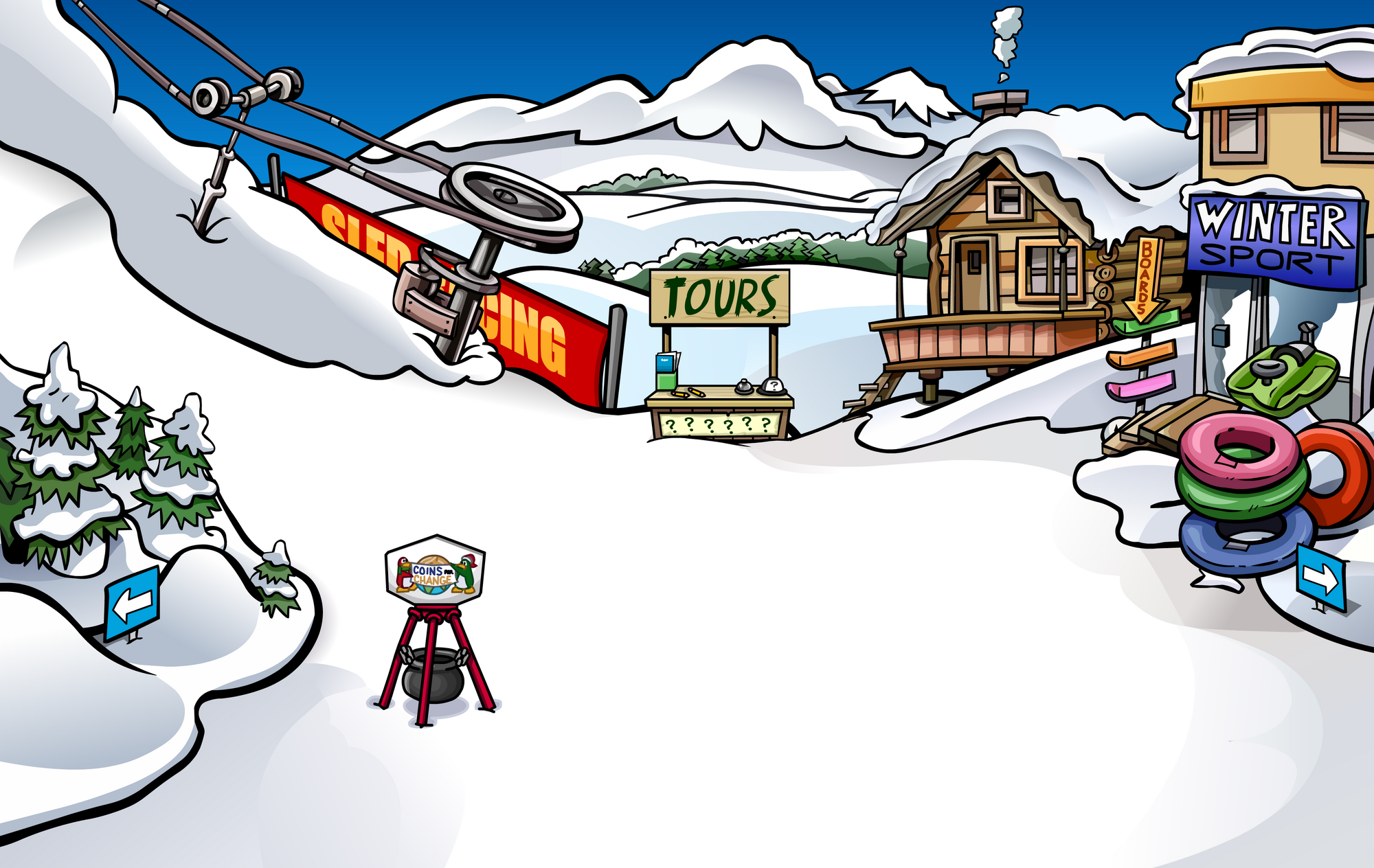 Image - Coins for Change 2009 Ski Village.png | Club ...
