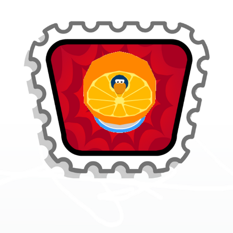 File:Orange penguin stamp.png