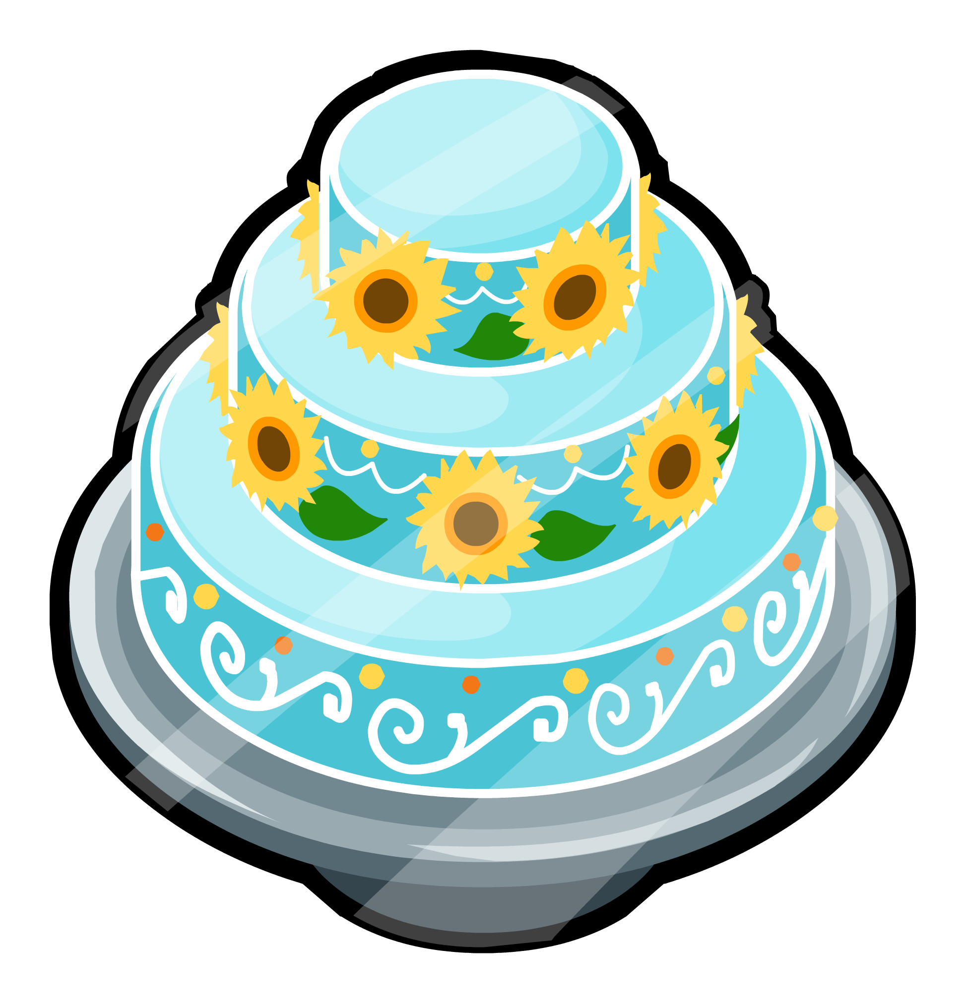 Pin de Pastel de Cumpleaños | Club Penguin Wiki | Fandom ...