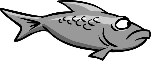 File:Grey fish swimming.png