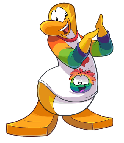File:Rainbow Puffle Penguin.png